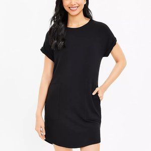 Lou & Grey Signaturesoft Pocket Shift Dress - Size Small, Black